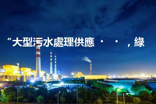 “大型污水處理供應，綠色環(huán)保先鋒，助力清潔地球行動！”